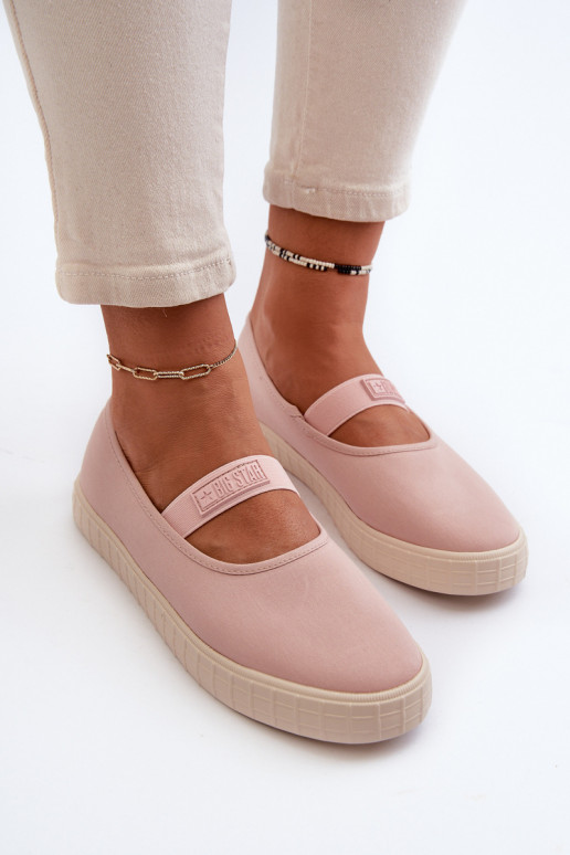 Naistesaapad Big Star NN274606 Tumeroosad värvi