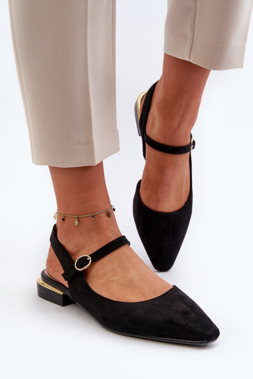 Baleriinad    Terava ninaga jalatsid Sergio Leone SK831 mustad