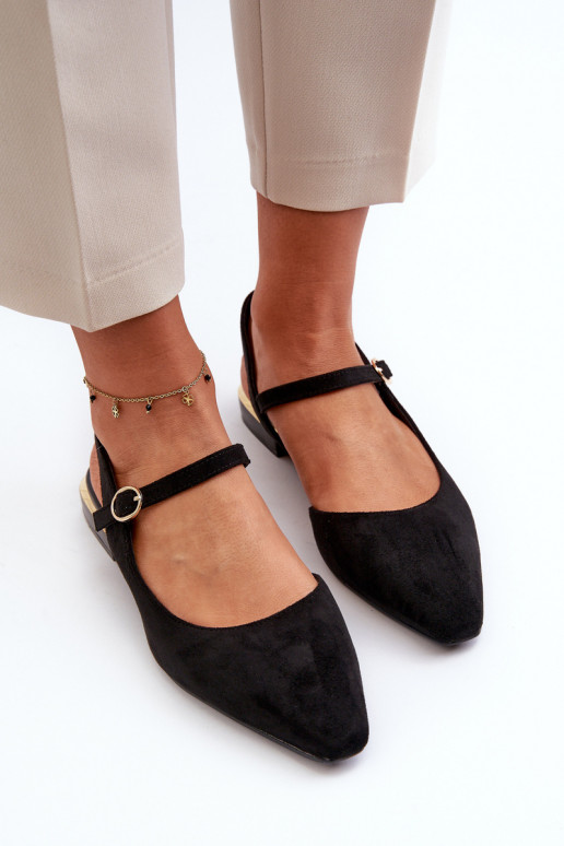 Baleriinad    Terava ninaga jalatsid Sergio Leone SK831 mustad