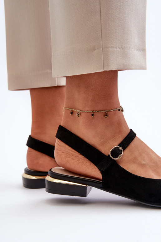 Baleriinad    Terava ninaga jalatsid Sergio Leone SK831 mustad