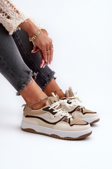 Sneakers tüüpi jalanõud   platvormiga pruunid värvi Etnaria 2