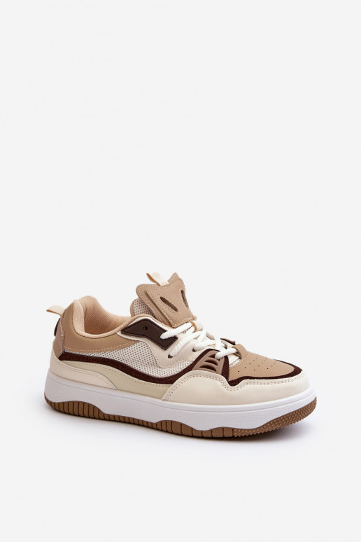 Sneakers tüüpi jalanõud   platvormiga pruunid värvi Etnaria Sneakers tüüpi jalanõud   platvormiga pruunid värvi Etnaria