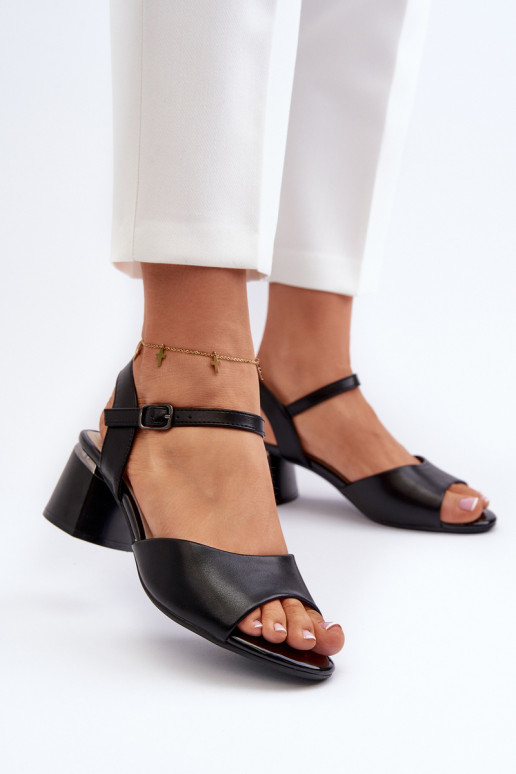 Naistesandaalid  Eko   Sergio Leone SK876 mustad