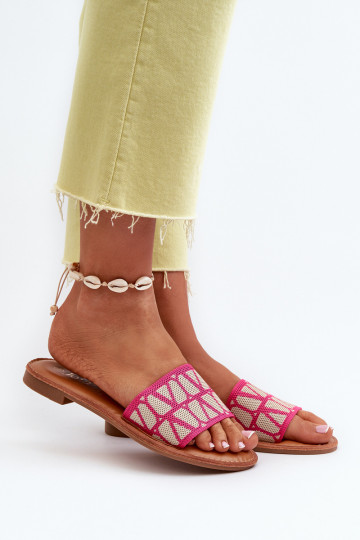 naiste plätud laiade nööridega tumeroosad värvi Traivea 2