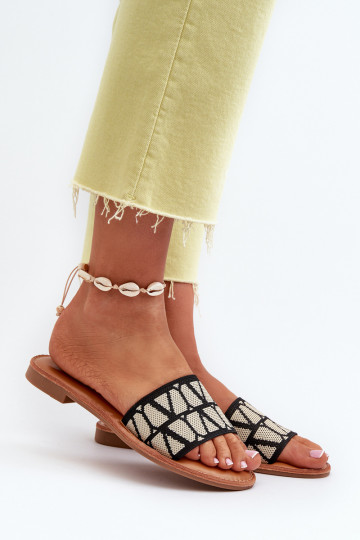 naiste plätud laiade nööridega mustad Traivea 2