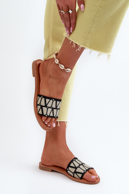 naiste plätud laiade nööridega mustad Traivea naiste plätud laiade nööridega mustad Traivea