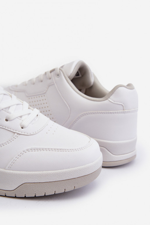 Sneakers tüüpi jalanõud  eko-nahast valget värvi Radikalle Sneakers tüüpi jalanõud  eko-nahast valget värvi Radikalle