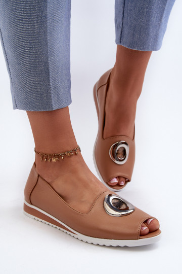 Kingad   kaunistustega Eko   beeži värvi Biolita