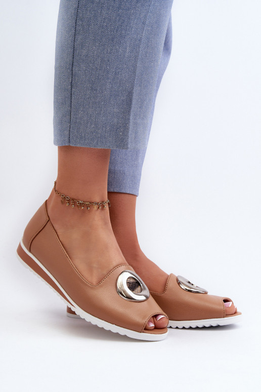 Kingad   kaunistustega Eko   beeži värvi Biolita