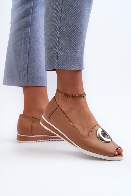 Kingad   kaunistustega Eko   beeži värvi Biolita