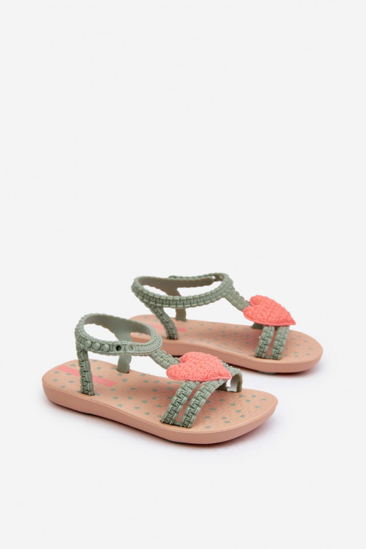 sandaalid Laste jalanõud südametega 81997 Ipanema My First Baby Rohelist värvi sandaalid Laste jalanõud südametega 81997 Ipanema My First Baby Rohelist värvi
