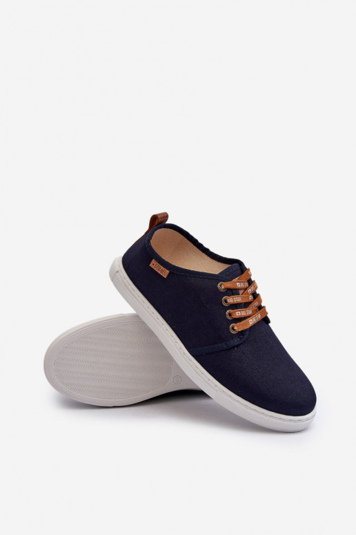 Spordijalatsid Tavalised meeste jalanõud Big Star NN176002 Memory Foam System tumesinist värvi