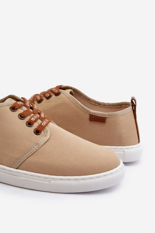 Spordijalatsid Tavalised meeste jalanõud Big Star NN176001 Memory Foam System beeži värvi