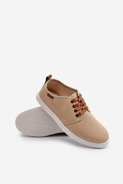 Spordijalatsid Tavalised meeste jalanõud Big Star NN176001 Memory Foam System beeži värvi