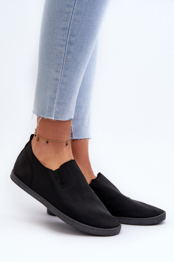 Spordijalatsid vabaaja jalanõud Slip-On mustad Lovinia 2