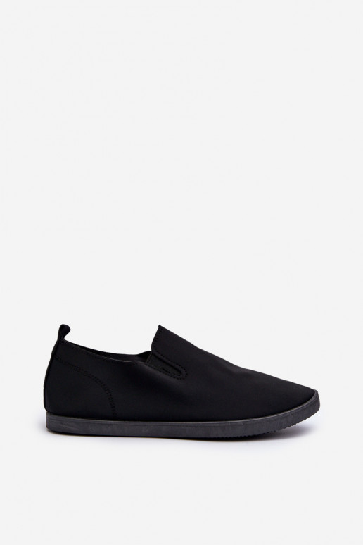 Spordijalatsid vabaaja jalanõud Slip-On mustad Lovinia