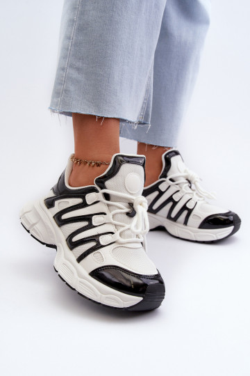 Sneakers tüüpi jalanõud   Valget-mustad Ahmani