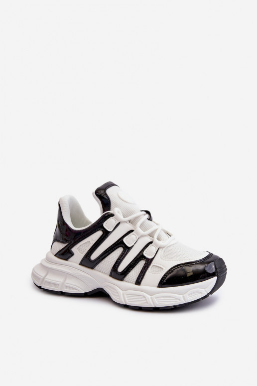 Sneakers tüüpi jalanõud   Valget-mustad Ahmani