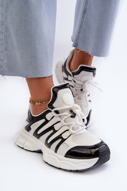 Sneakers tüüpi jalanõud   Valget-mustad Ahmani