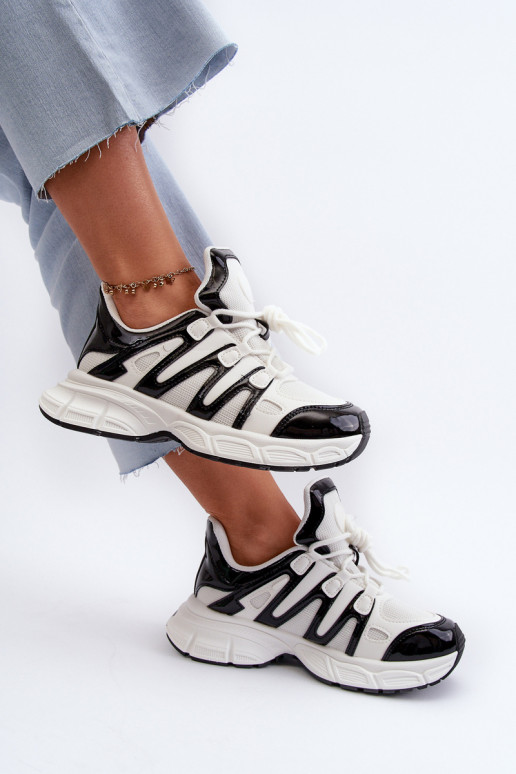 Sneakers tüüpi jalanõud   Valget-mustad Ahmani