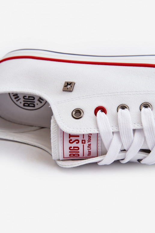 Tavalised meeste jalanõud Big Star NN174301 HI-POLY SYSTEM valget värvi Tavalised meeste jalanõud Big Star NN174301 HI-POLY SYSTEM valget värvi