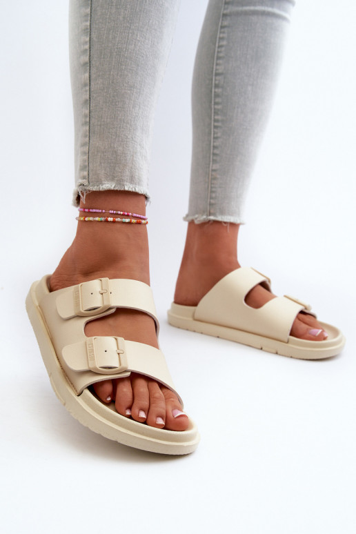 Kerged sussid   neetide ja pandlaga Big Star NN274A752 beeži värvi