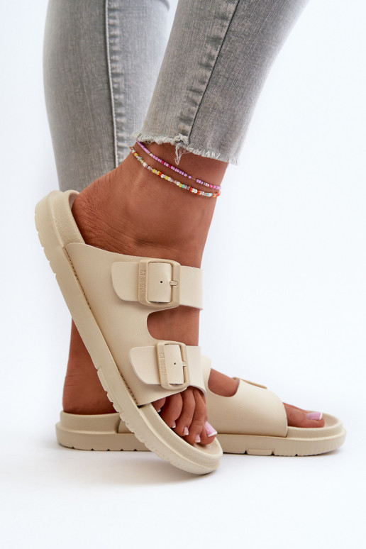 Kerged sussid   neetide ja pandlaga Big Star NN274A752 beeži värvi