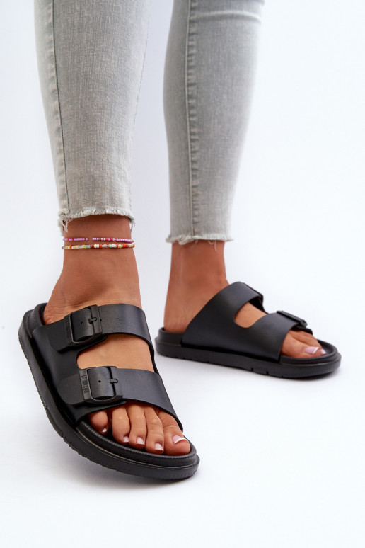 Kerged sussid   neetide ja pandlaga Big Star NN274A750 mustad Kerged sussid   neetide ja pandlaga Big Star NN274A750 mustad