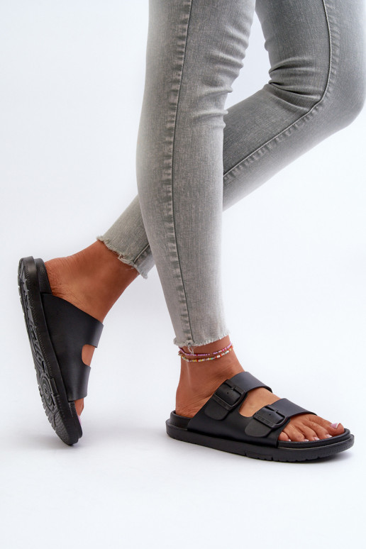 Kerged sussid   neetide ja pandlaga Big Star NN274A750 mustad Kerged sussid   neetide ja pandlaga Big Star NN274A750 mustad