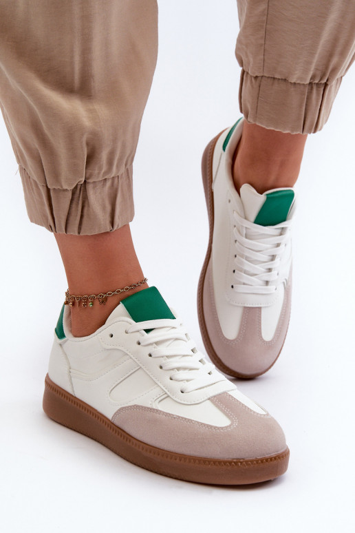 Sneakers tüüpi jalanõud spordijalatsid  valget värvi Uvetta