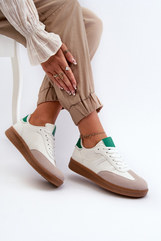 Sneakers tüüpi jalanõud spordijalatsid  valget värvi Uvetta