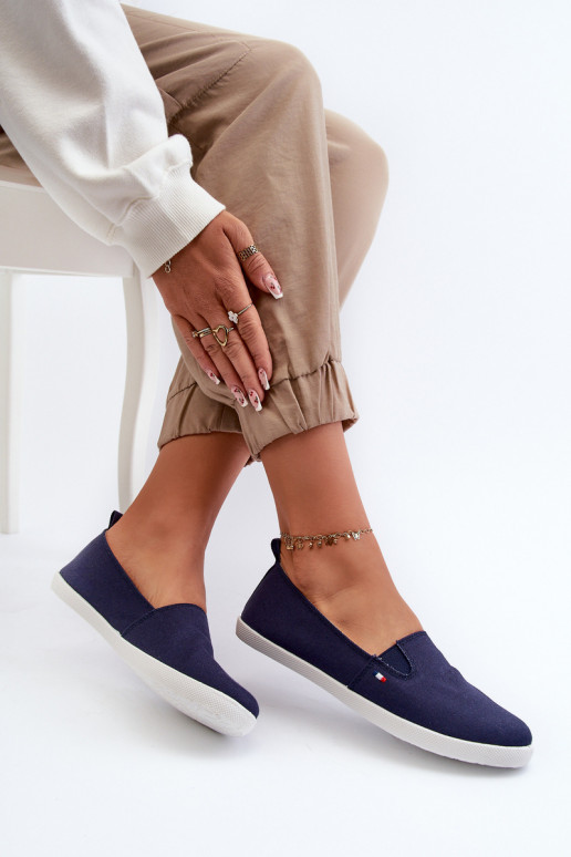 Spordijalatsid vabaaja jalanõud Slip-On   tumesinist värvi Adrancia