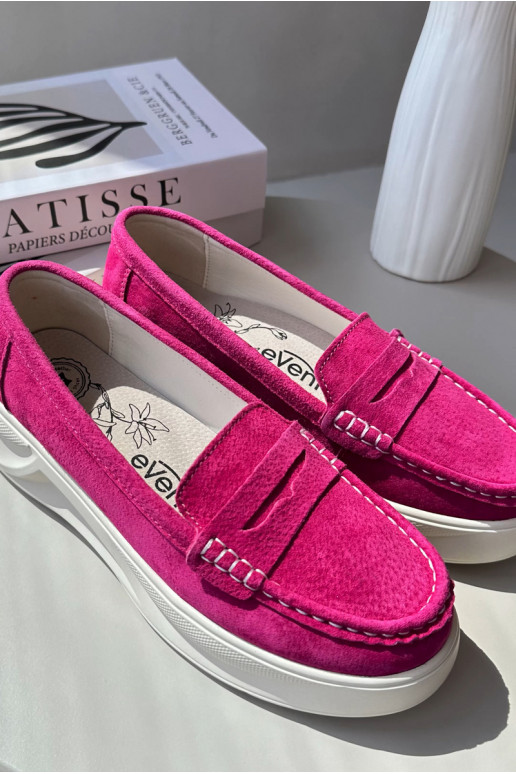 seemisnakhsed   Mokassiinid tumeroosad värvi Filidia seemisnakhsed   Mokassiinid tumeroosad värvi Filidia