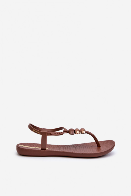 Madalad sandaalid moodsad varbavahe-sandaalid 83507 Ipanema Class Blown Up Sandal Fem pruunid värvi