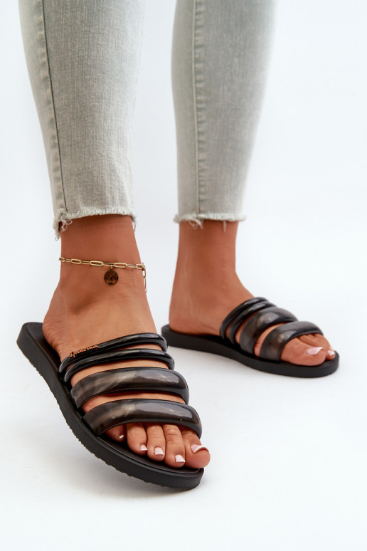 Naiste korter kummist Sussid 26727 Ipanema Puffer Tiras Fem mustad Naiste korter kummist Sussid 26727 Ipanema Puffer Tiras Fem mustad