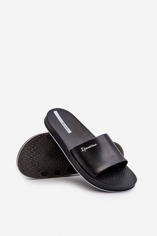 kummist Sussid 82832 Ipanema Slide Unisex mustad