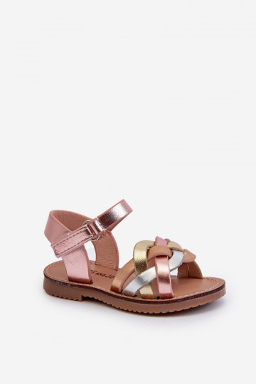 sandaalid Laste jalanõud krõpsudega kinnitatav Z Przeplatającymi Się Paseczkami Mitmevärvilised Dianttha 2