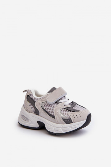 Laste spordijalatsid Sneakers tüüpi jalanõud krõpsudega kinnitatav Halli värvi Rulagia 2
