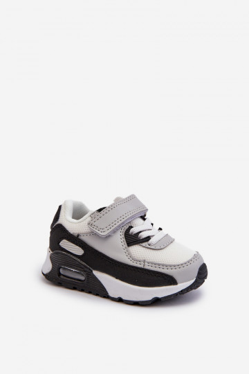 Sneakers tüüpi jalanõud Laste jalanõud krõpsudega kinnitatav Halli värvi Krissandra 2