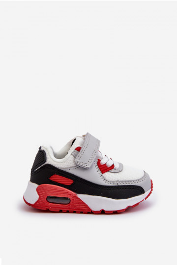 Sneakers tüüpi jalanõud Laste jalanõud krõpsudega kinnitatav runased Krissandra 2