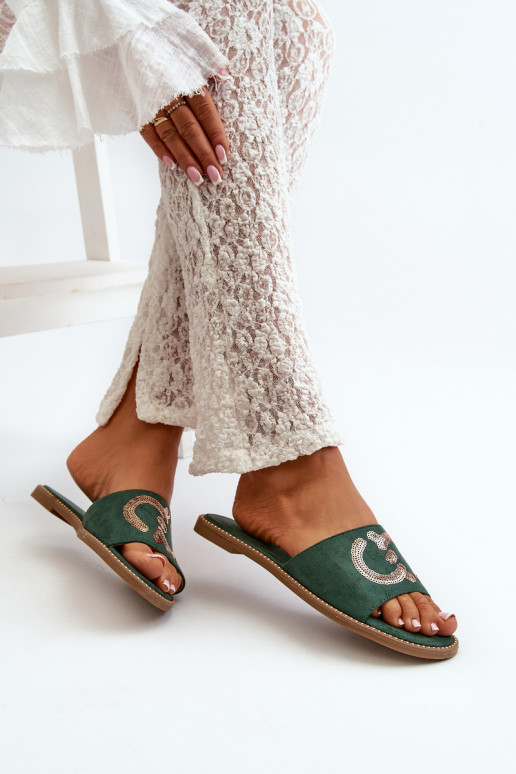 Naiste korter Sussid litritega S.Barski KV27-052 Rohelist värvi Naiste korter Sussid litritega S.Barski KV27-052 Rohelist värvi