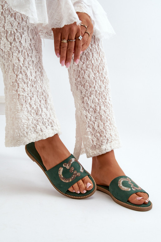 Naiste korter Sussid litritega S.Barski KV27-052 Rohelist värvi Naiste korter Sussid litritega S.Barski KV27-052 Rohelist värvi