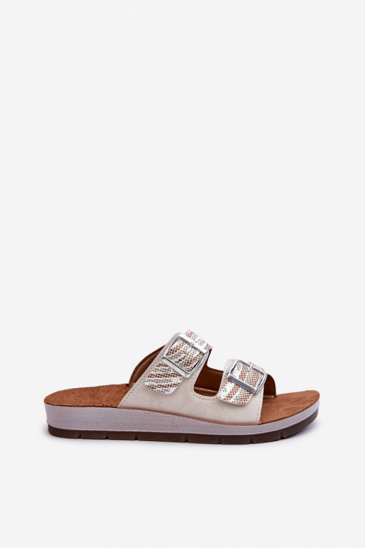 Mugavad naistesussid neetide ja pandlaga Inblu CP000045 beeži värvi Mugavad naistesussid neetide ja pandlaga Inblu CP000045 beeži värvi