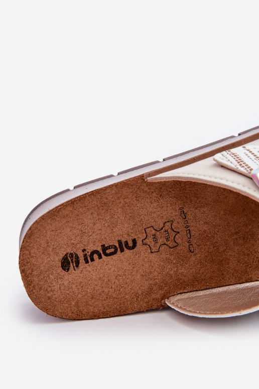 Mugavad naistesussid neetide ja pandlaga Inblu CP000045 beeži värvi Mugavad naistesussid neetide ja pandlaga Inblu CP000045 beeži värvi