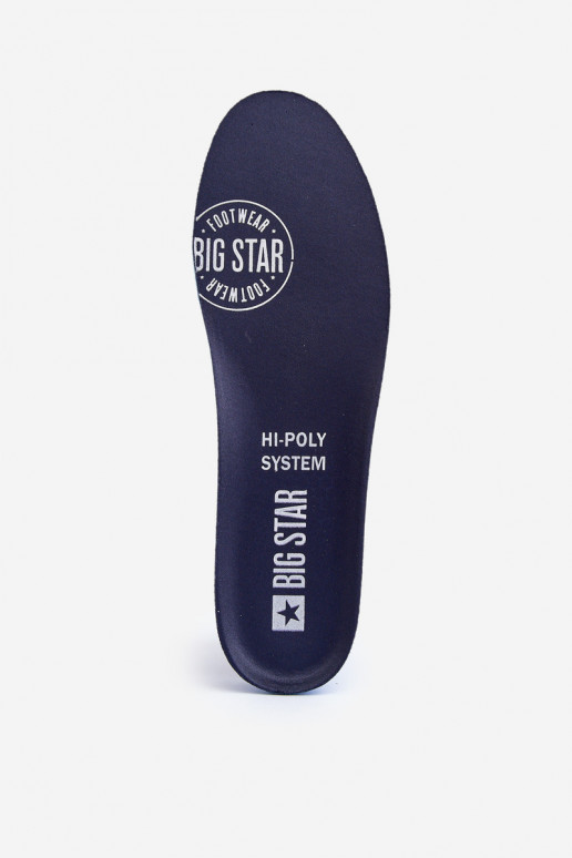 Lisad Do Butów BIG STAR HI-POLY SYSTEM 2 paari tumesinist värvi