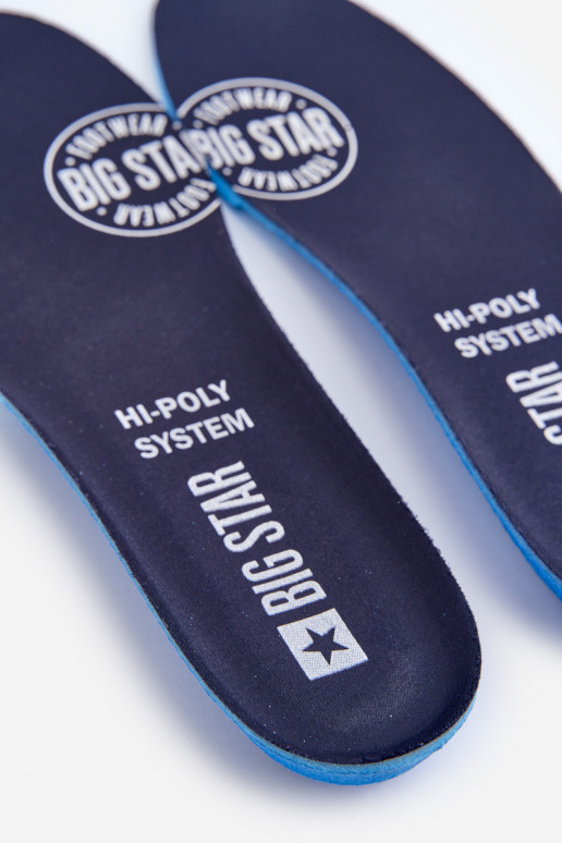 Lisad Do Butów BIG STAR HI-POLY SYSTEM 2 paari tumesinist värvi