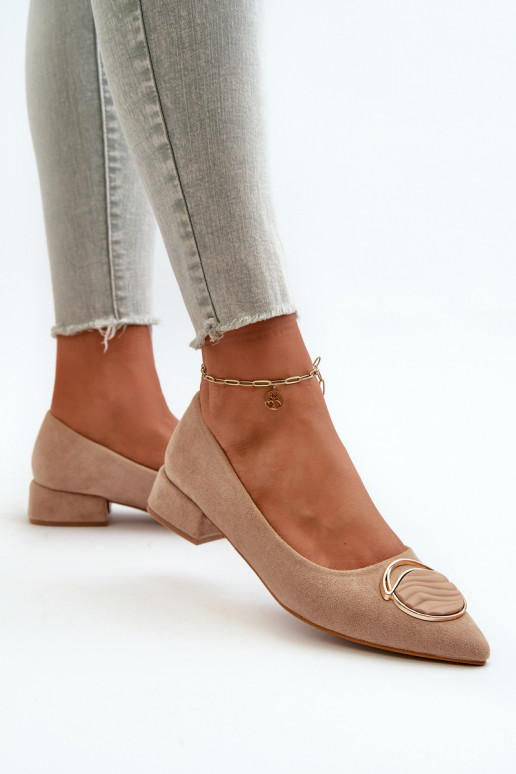 Kingad madal konts Z öko seemisnahastu S.Barski KV27-037 beeži värvi Kingad madal konts Z öko seemisnahastu S.Barski KV27-037 beeži värvi