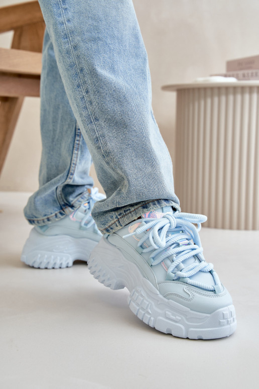 Sneakers tüüpi jalanõud Pealiste omad Sellel onssiivsel tallal Sinist värvi Nevela Sneakers tüüpi jalanõud Pealiste omad Sellel onssiivsel tallal Sinist värvi Nevela