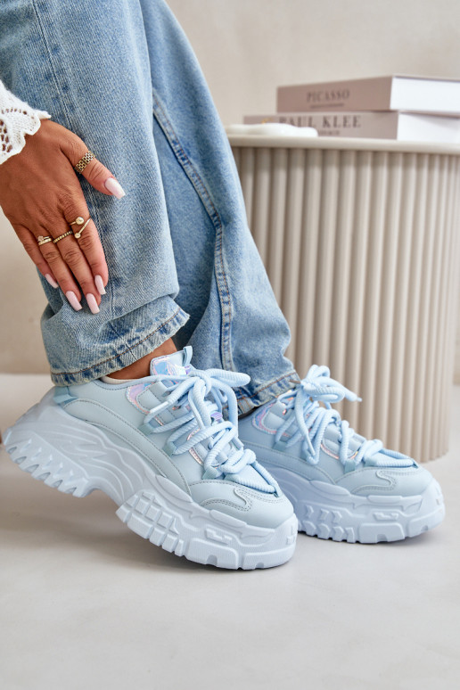 Sneakers tüüpi jalanõud Pealiste omad Sellel onssiivsel tallal Sinist värvi Nevela Sneakers tüüpi jalanõud Pealiste omad Sellel onssiivsel tallal Sinist värvi Nevela