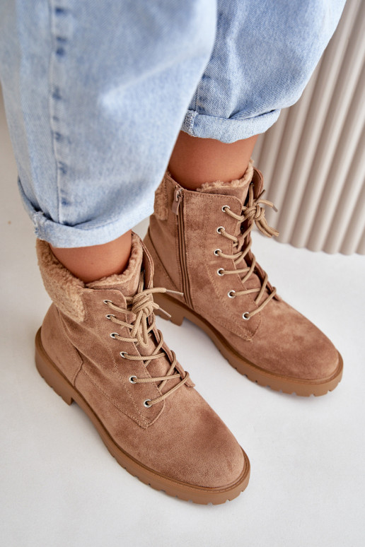 Pealiste omad voodriga saapad Lossi juurde pruunid värvi Mivael Pealiste omad voodriga saapad Lossi juurde pruunid värvi Mivael